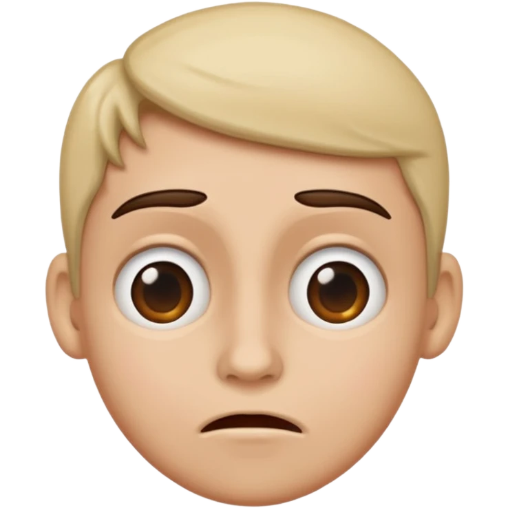 Weirded out emoji