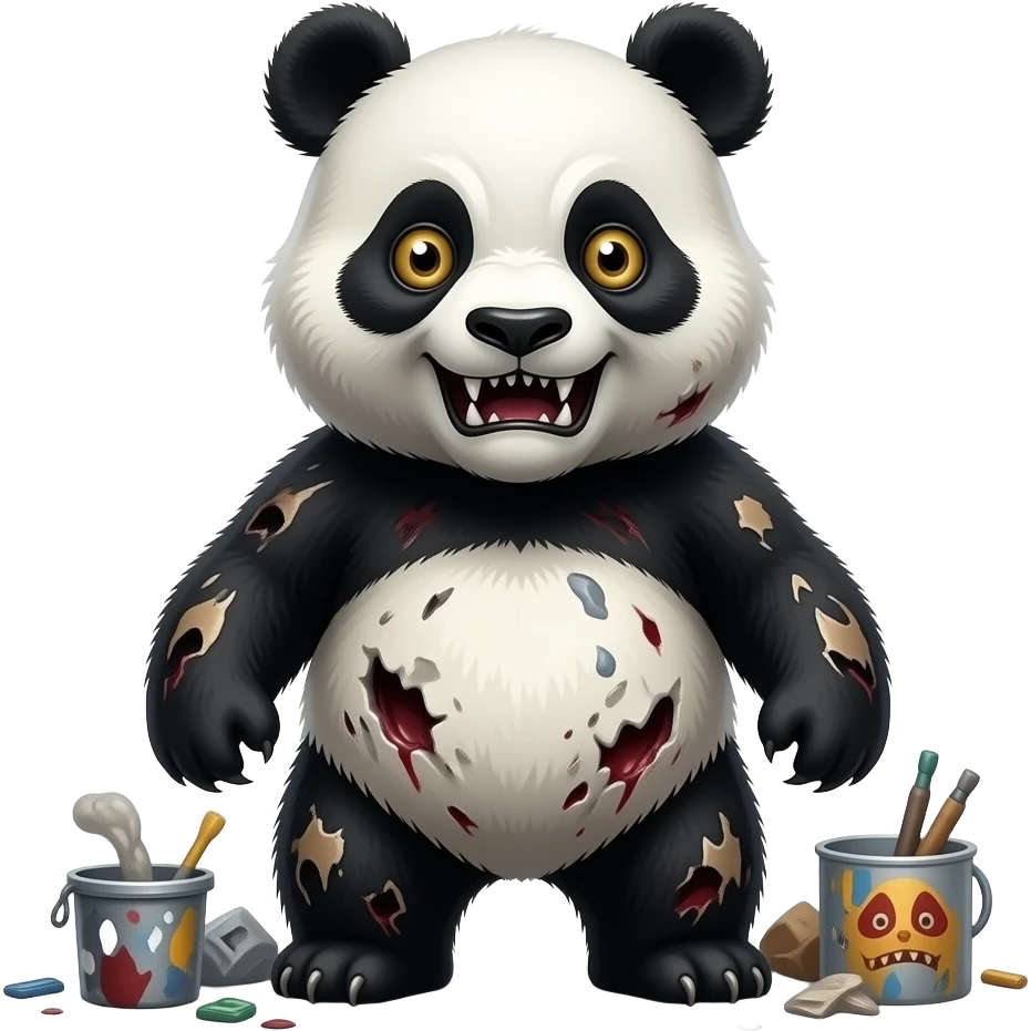 Evil Chaos Trash panda emoji