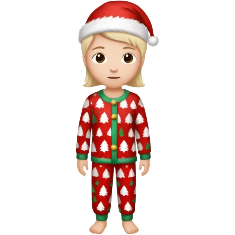 single xmas pajamas unisex  emoji