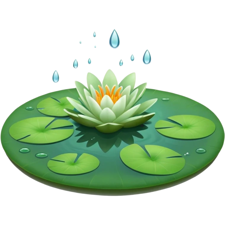 Lily pad only emoji