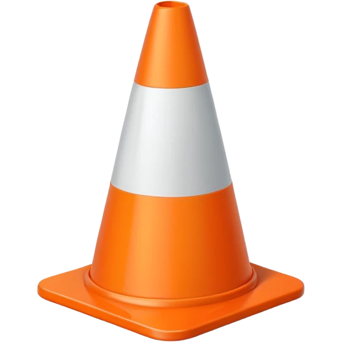 Cone emoji