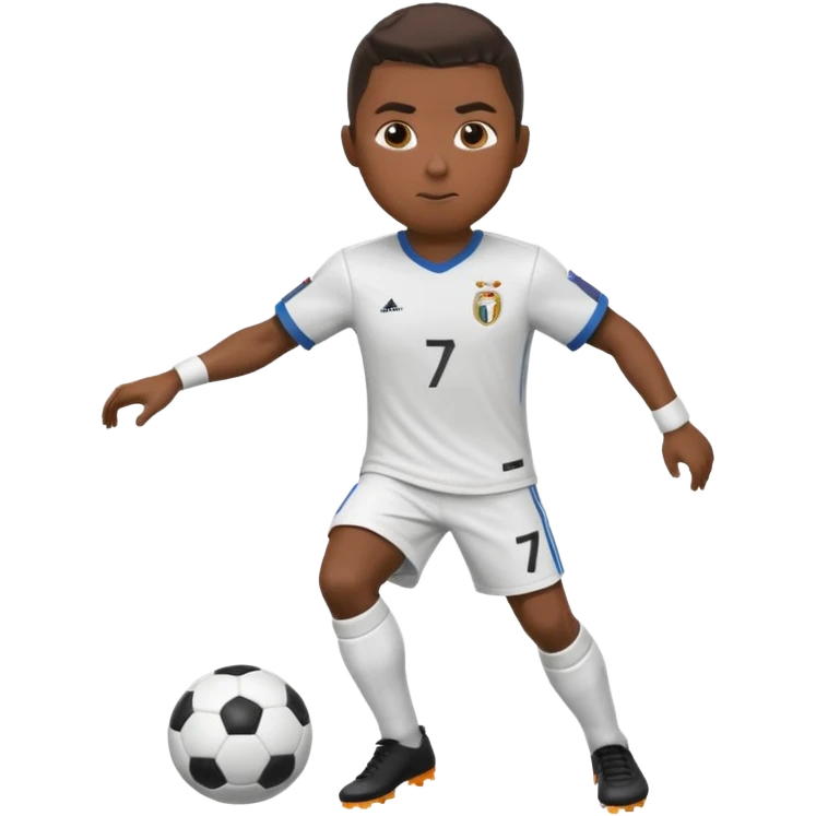 Ronaldo scoring from a free living 
 emoji