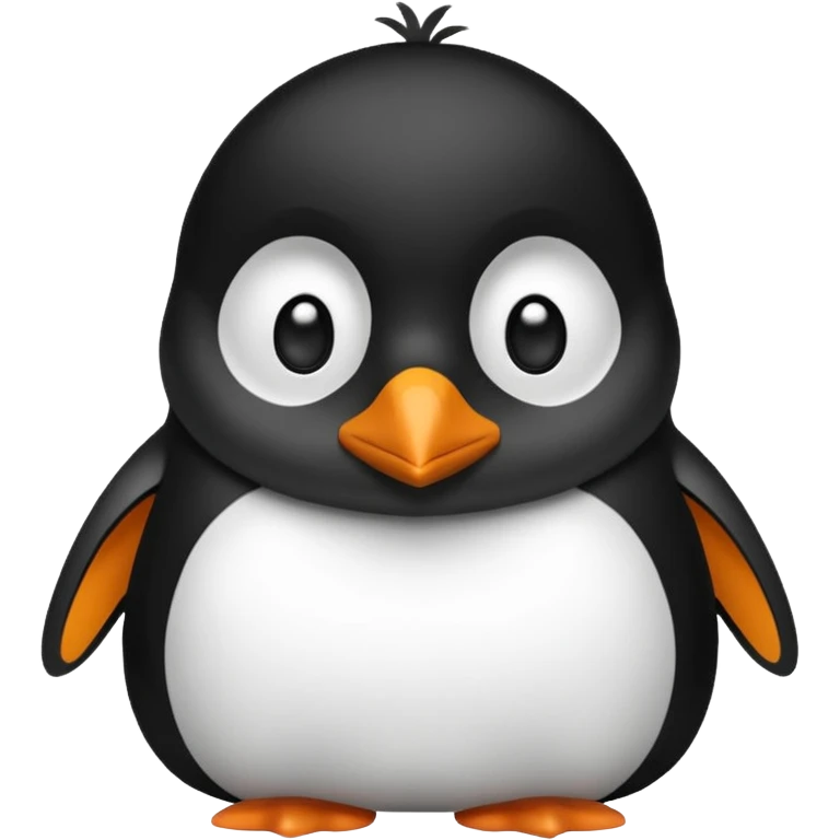 side eyeing penguin emoji