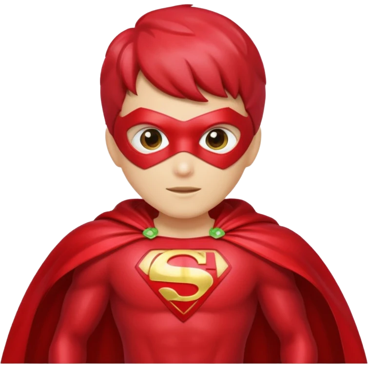 Cape-Wearing Super Fruit emoji