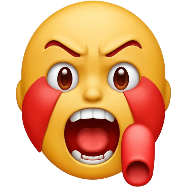 a Screaming emoji saying PRESS E emoji