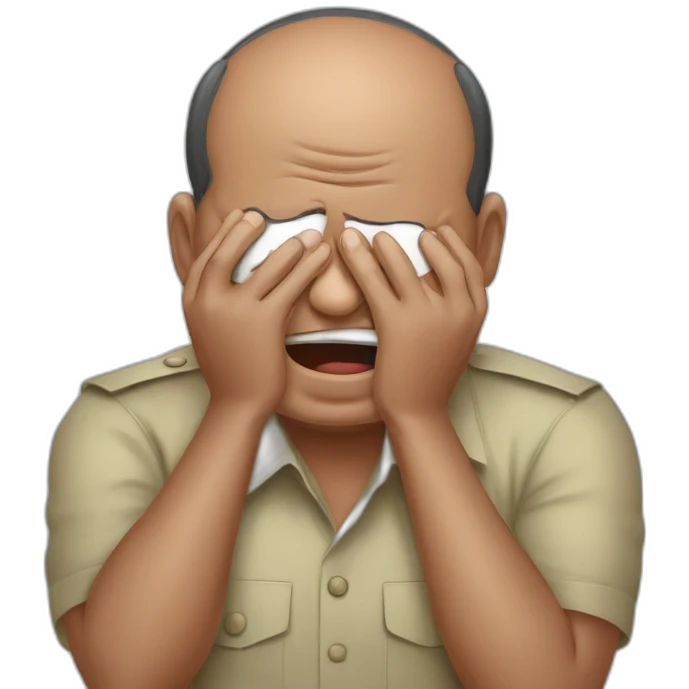 H d kumaraswamy crying emoji