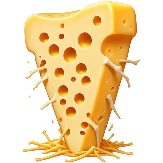 Glowing shredded cheese floating near a femur bone that has a magical golden light at its healing point. An ethereal K2 vitamin symbol pulses between them, channeling healing energy from the cheese to strengthen and repair the bone structure. emoji
