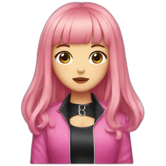 lisa from blackpink emoji
