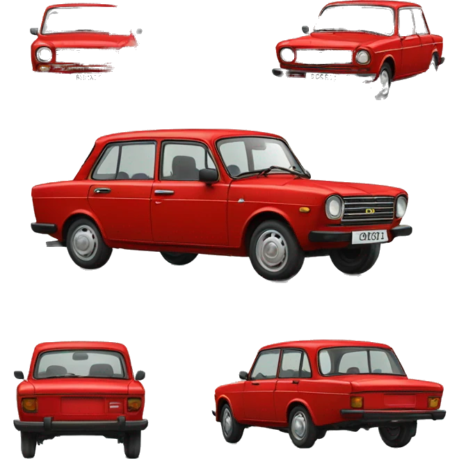 red lada 2101 emoji