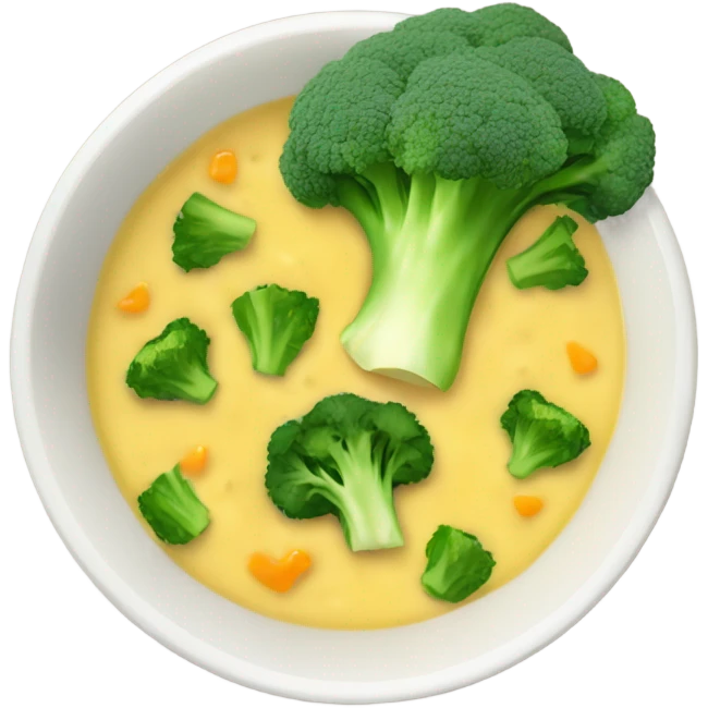 broccoli cheddar soup emoji