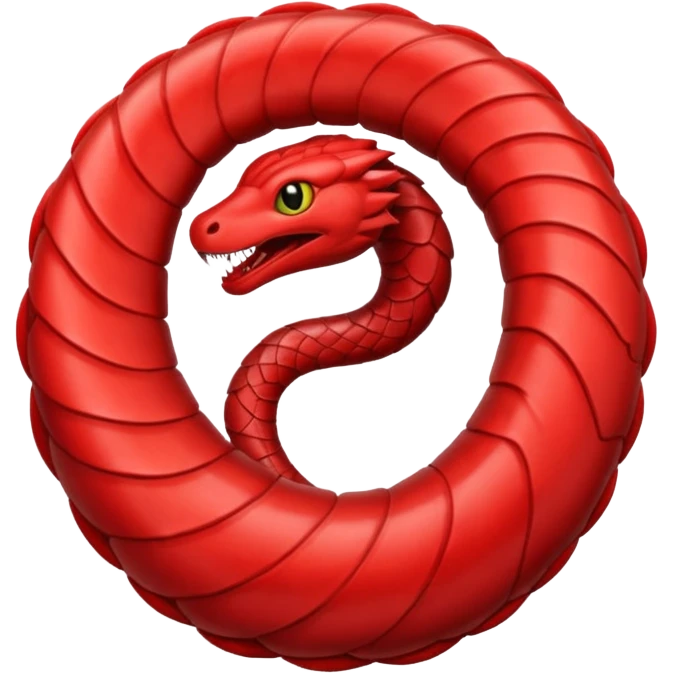 serpent red emoji