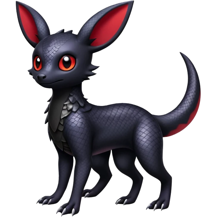 Salandit-Noibat-Umbreon-Hybrid (Full body) emoji
