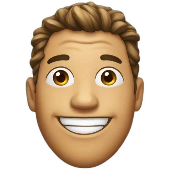 Stream from nose, smiling emoji