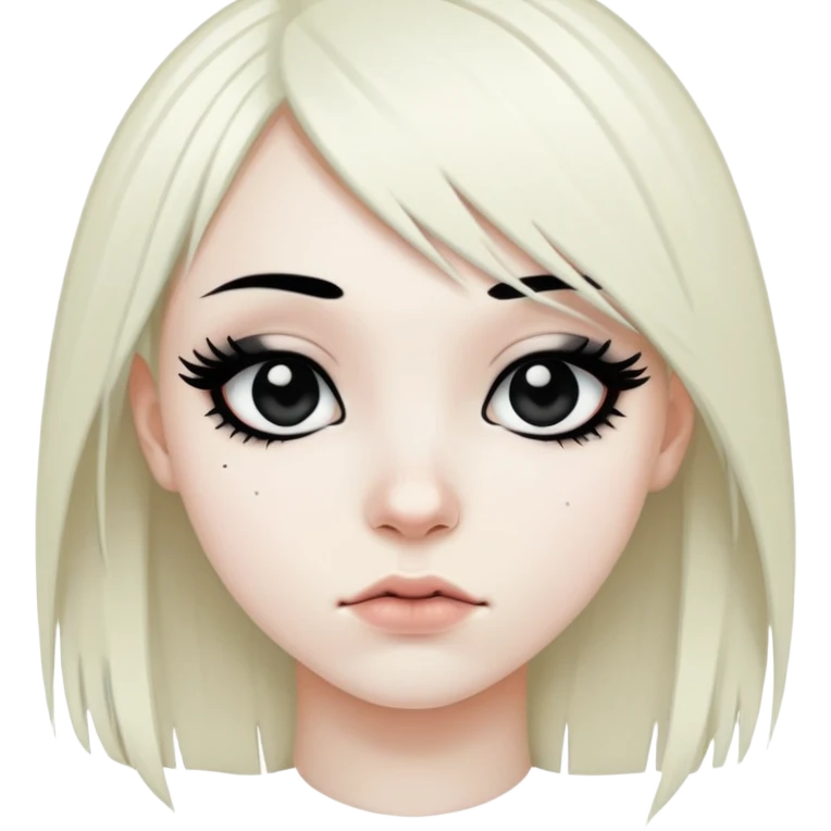 Emo girl emoji