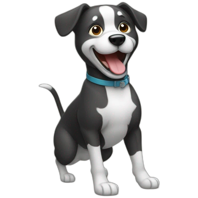 Un chien qui danse emoji