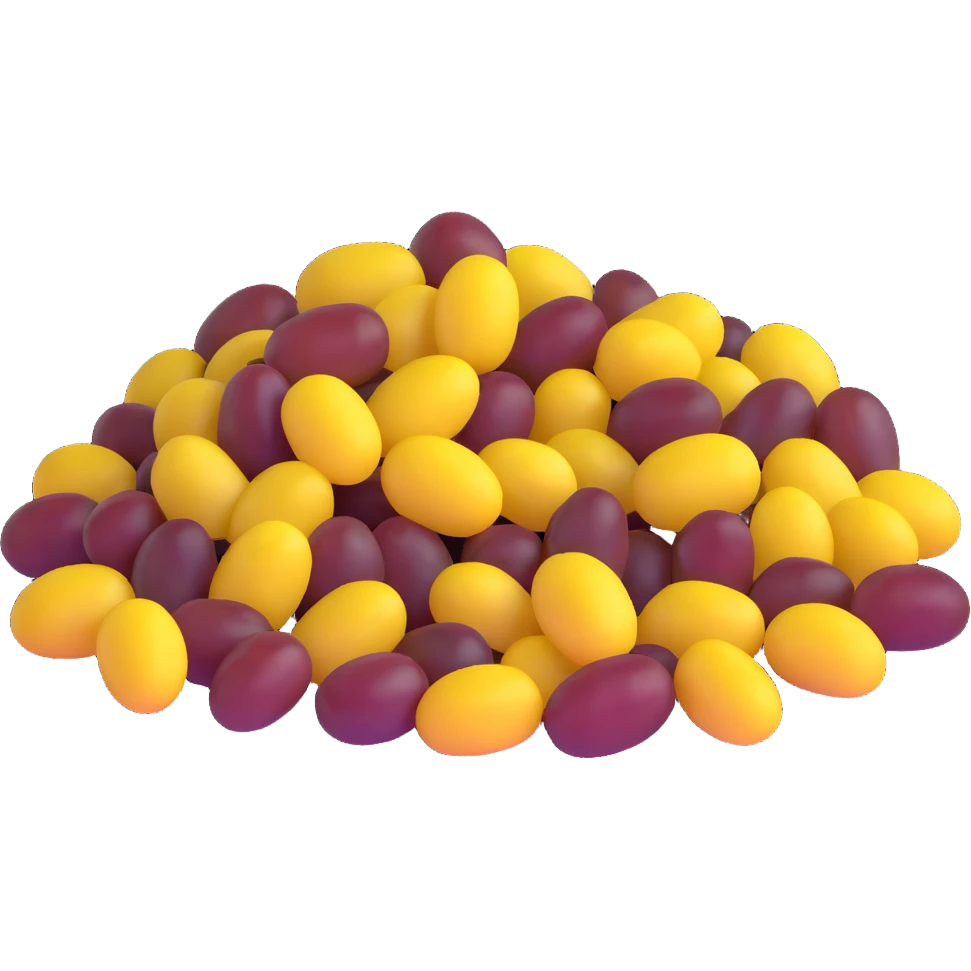 small pile of raisins emoji