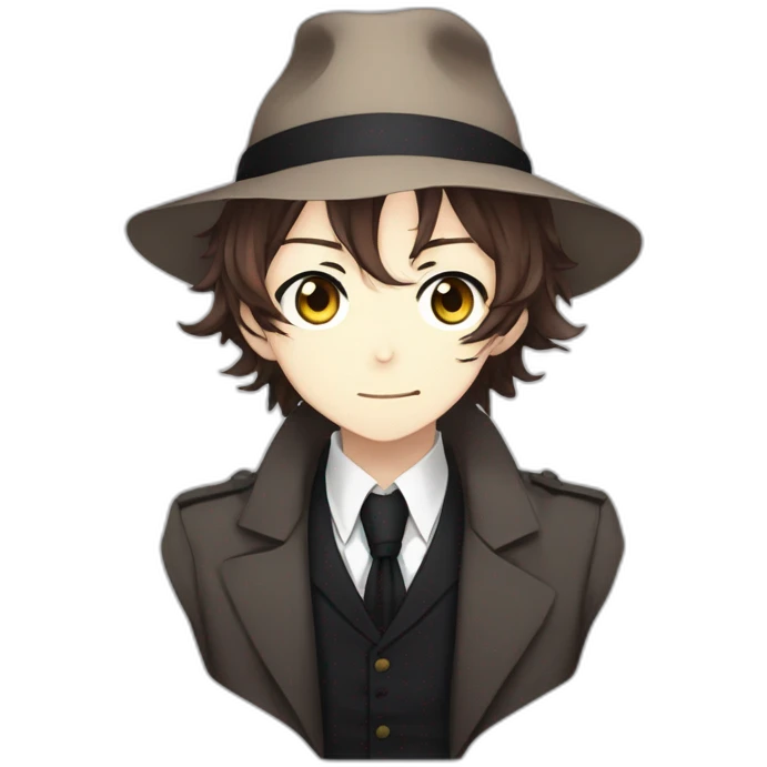 Chuuya Nakahara from "Bungou Stray Dogs" emoji