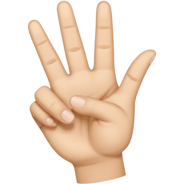 Yvl hand sign emoji