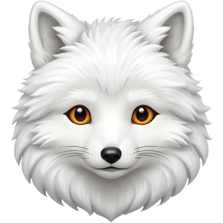 White fox emoji emoji