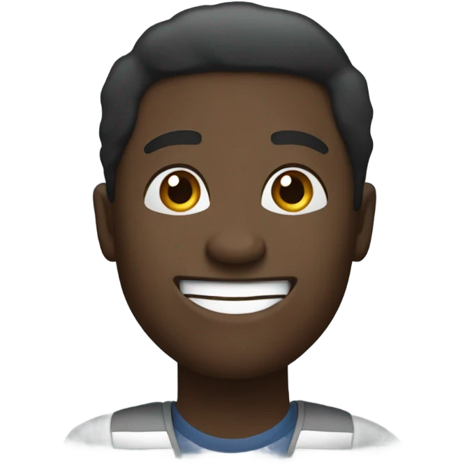 Black man saying OK emoji