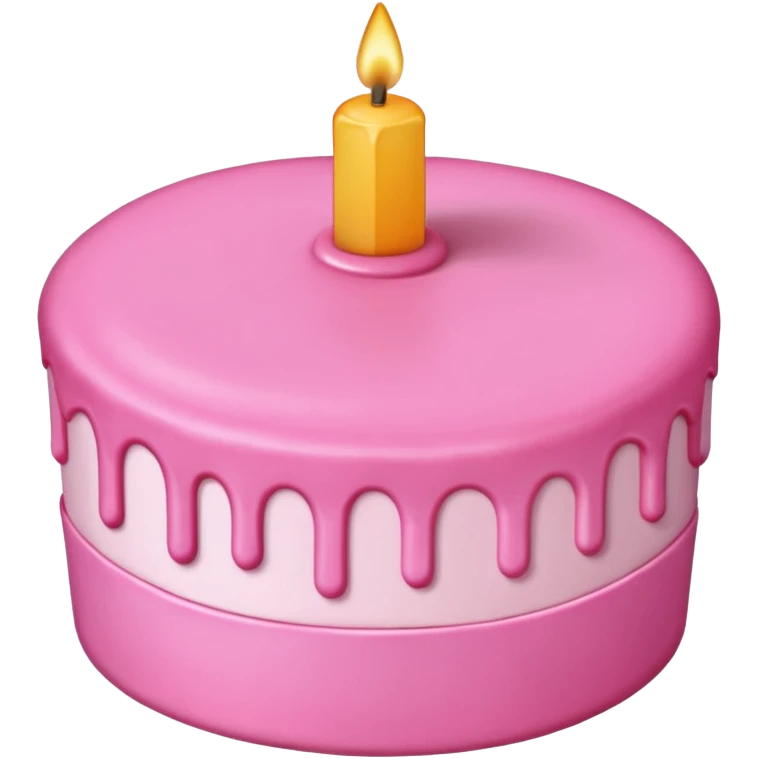 pink cake emoji