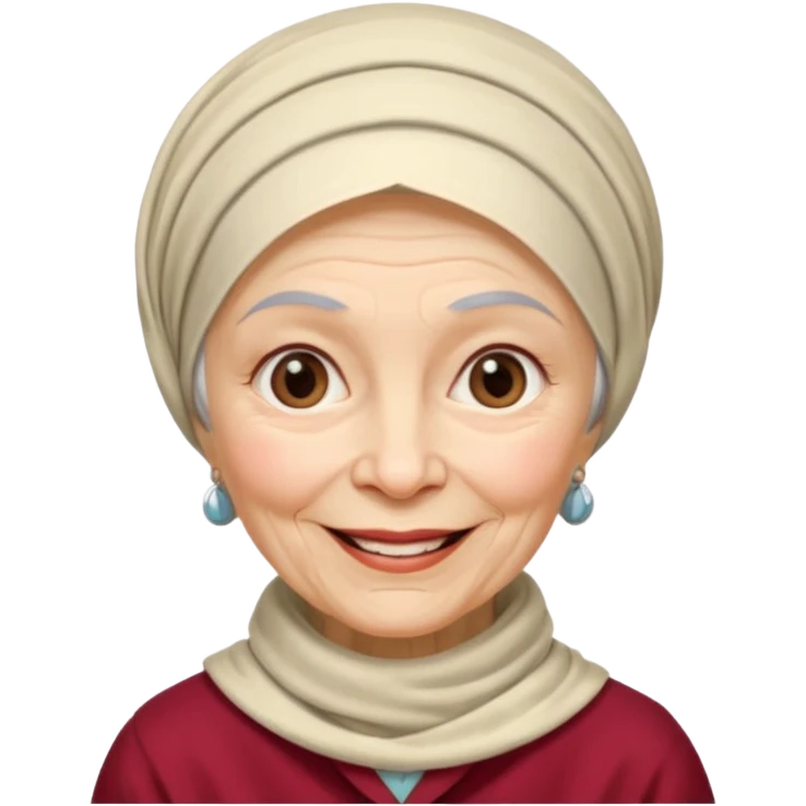 Старушка в платке СССР emoji