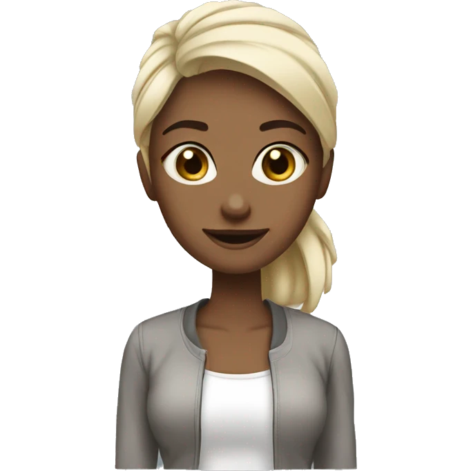 Clean girl ￼ emoji