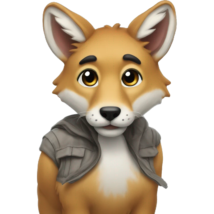 🦊+😔 emoji