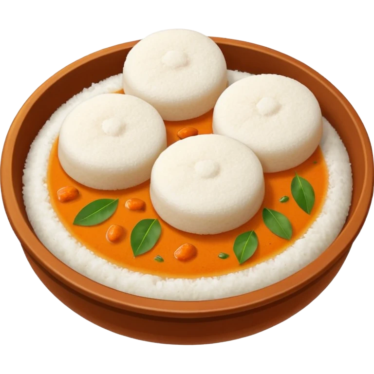 Idli sambar emoji