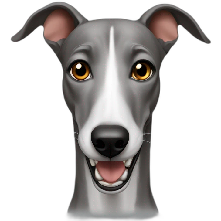 Greyhound racing emoji