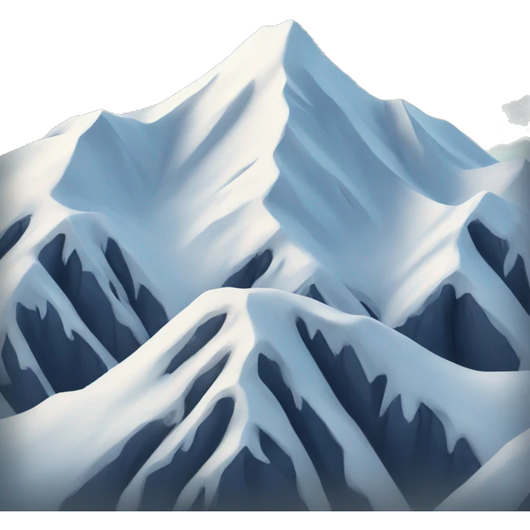 Snowy mountains  emoji