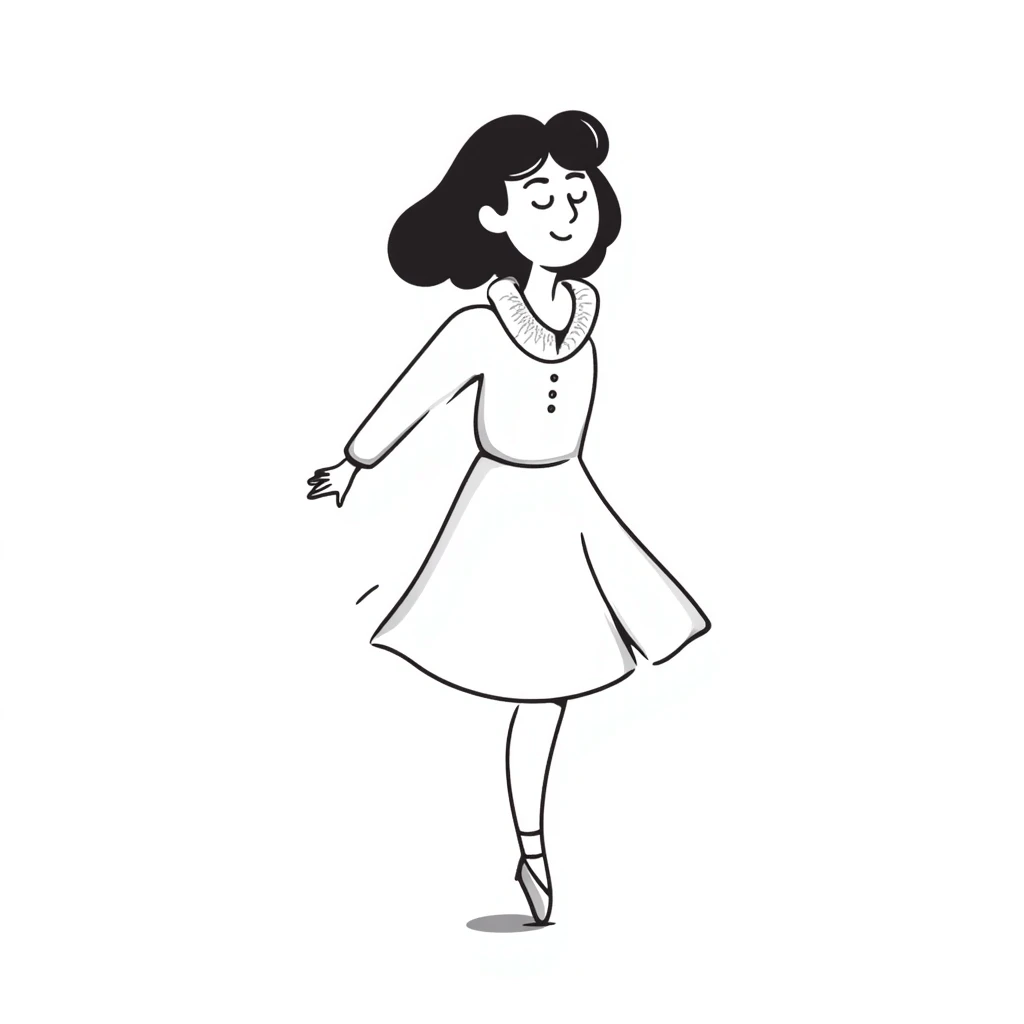 ballet dancer in a white dress emoji