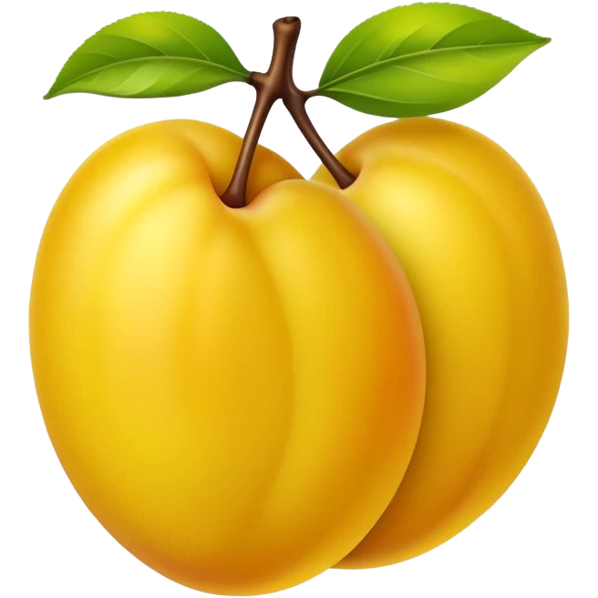 yellow plum emoji