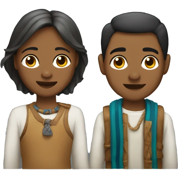 tucán y humano  emoji