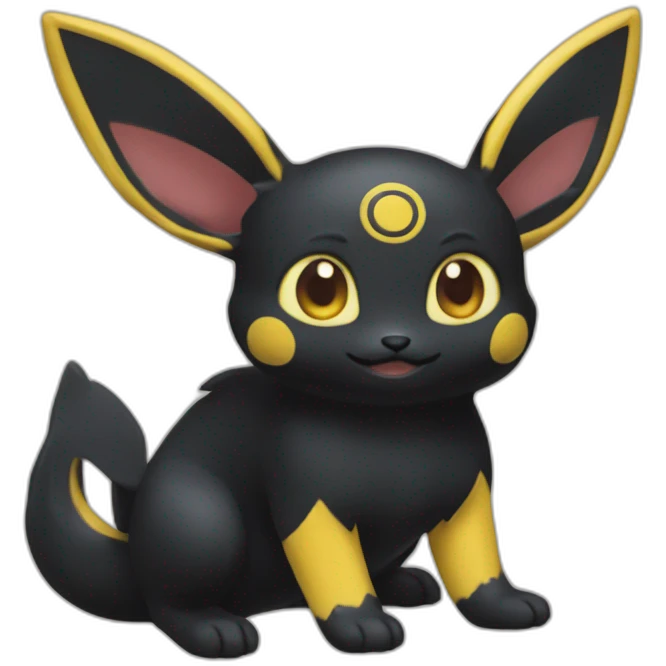 Umbreon Pokédex emoji