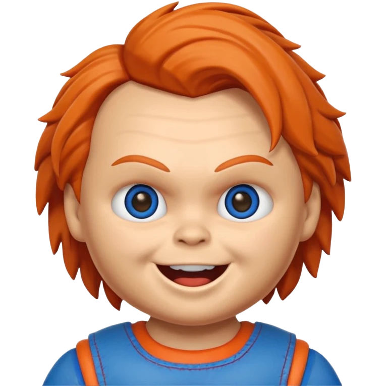 Un emojin de chuky emoji