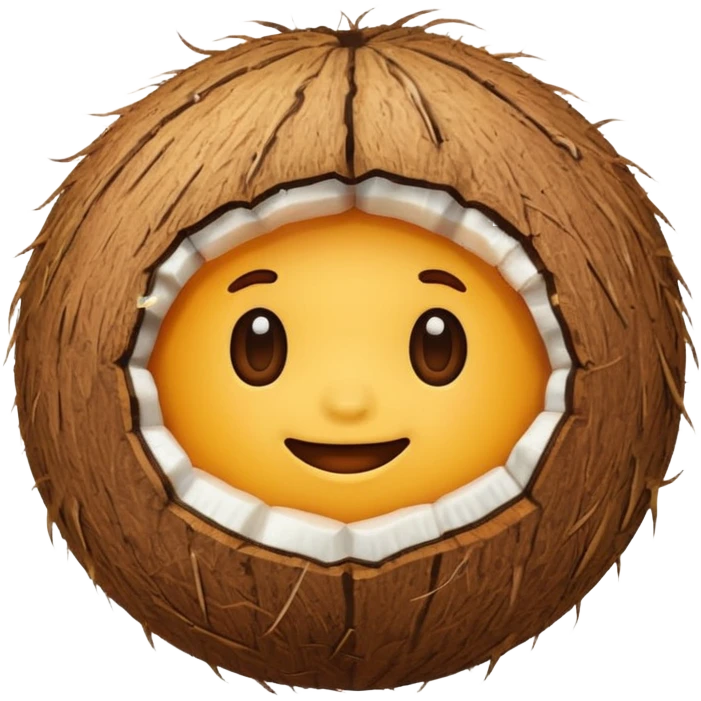 Coconut emoji