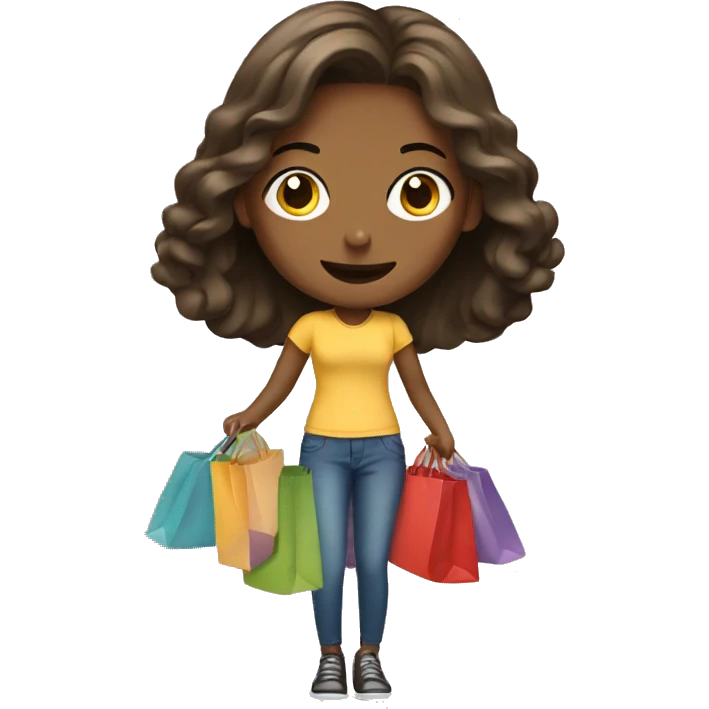 Girl shopping  emoji