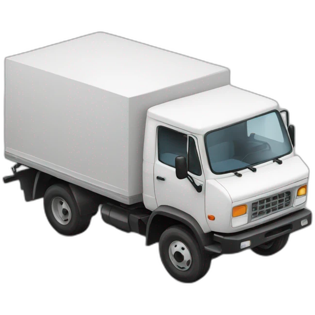 Un camion emoji