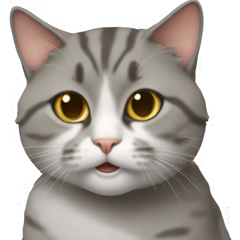 silly cat meme emoji