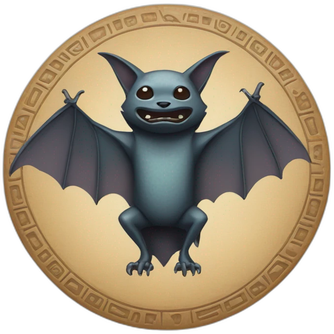 mayan bat hieroglyph emoji