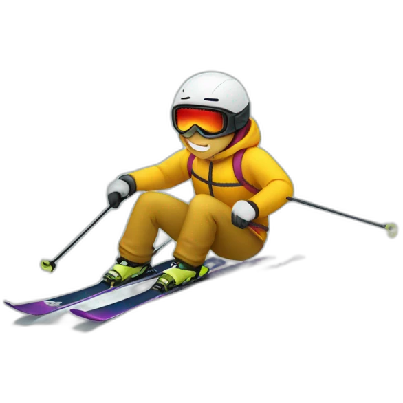 Ski de fond emoji