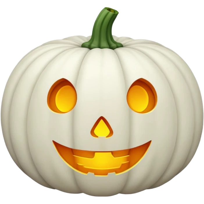 White Pumpkin emoji