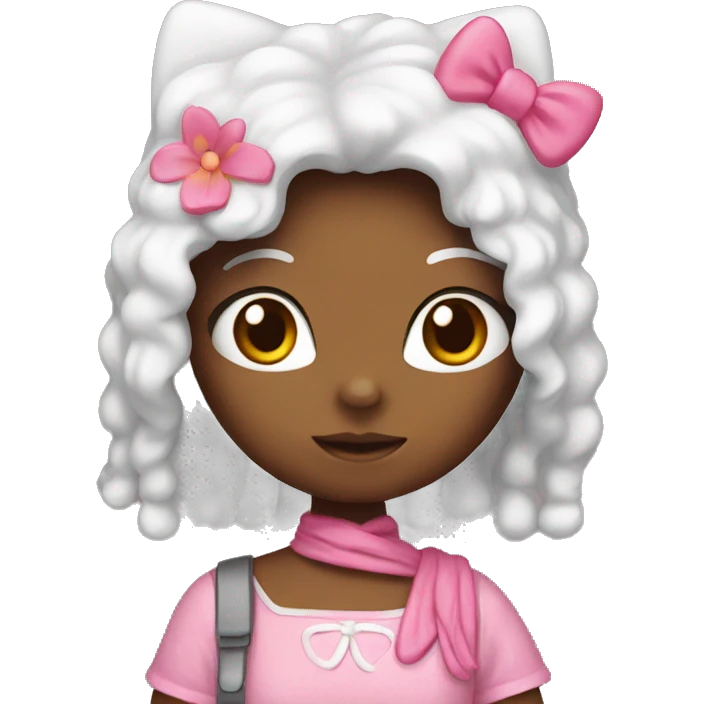 Hello kitty emoji