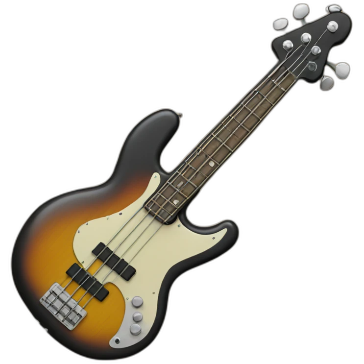 electric bass emoji