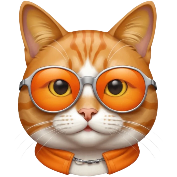 Cat wearing sunglasses emoji