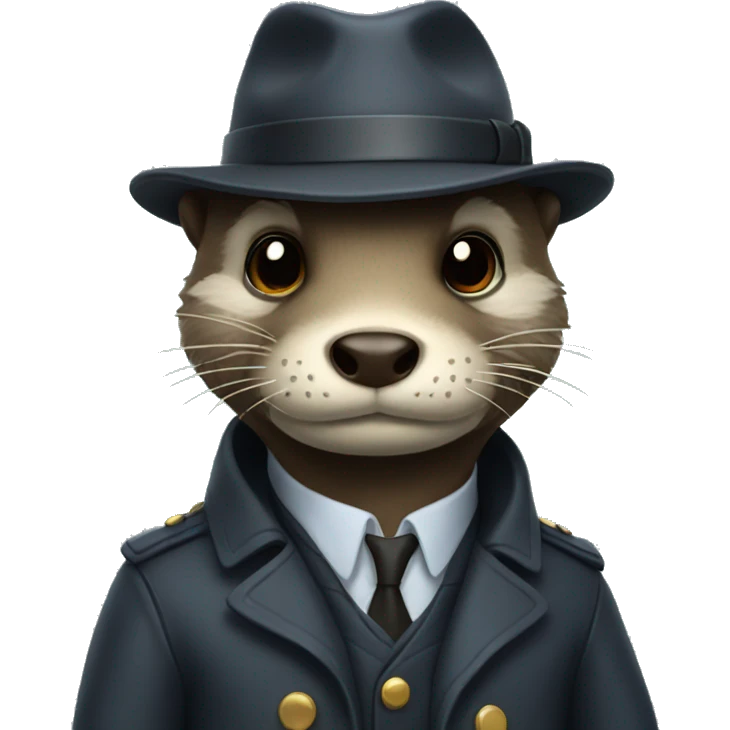 detective otter emoji