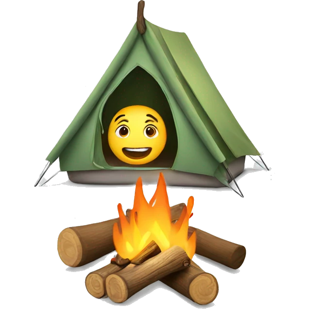 camping  emoji