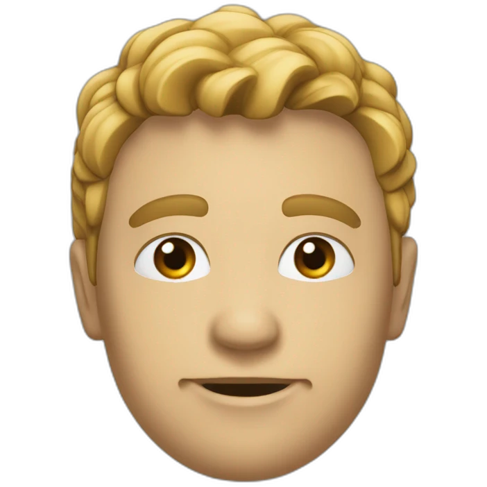 un mec qui est débordé emoji