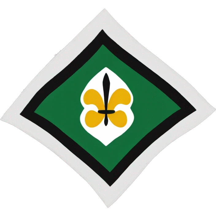 Scouts regiment flag emoji